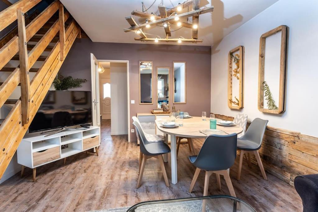Duplex Cosy Et Contemporain Avec Parking Prive Amiens Exterior foto