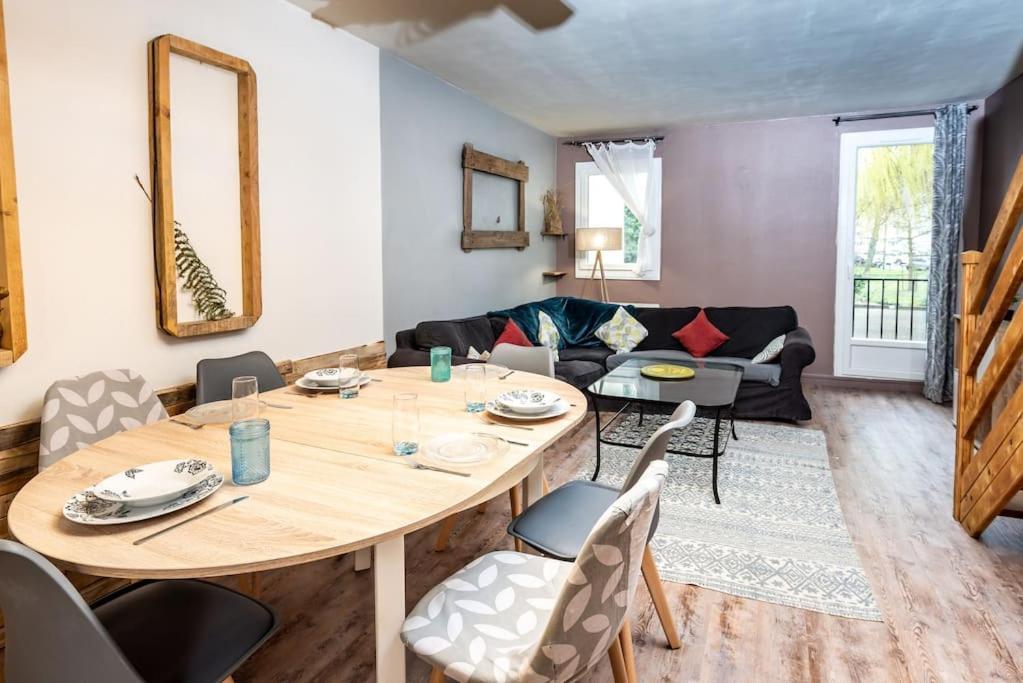 Duplex Cosy Et Contemporain Avec Parking Prive Amiens Exterior foto