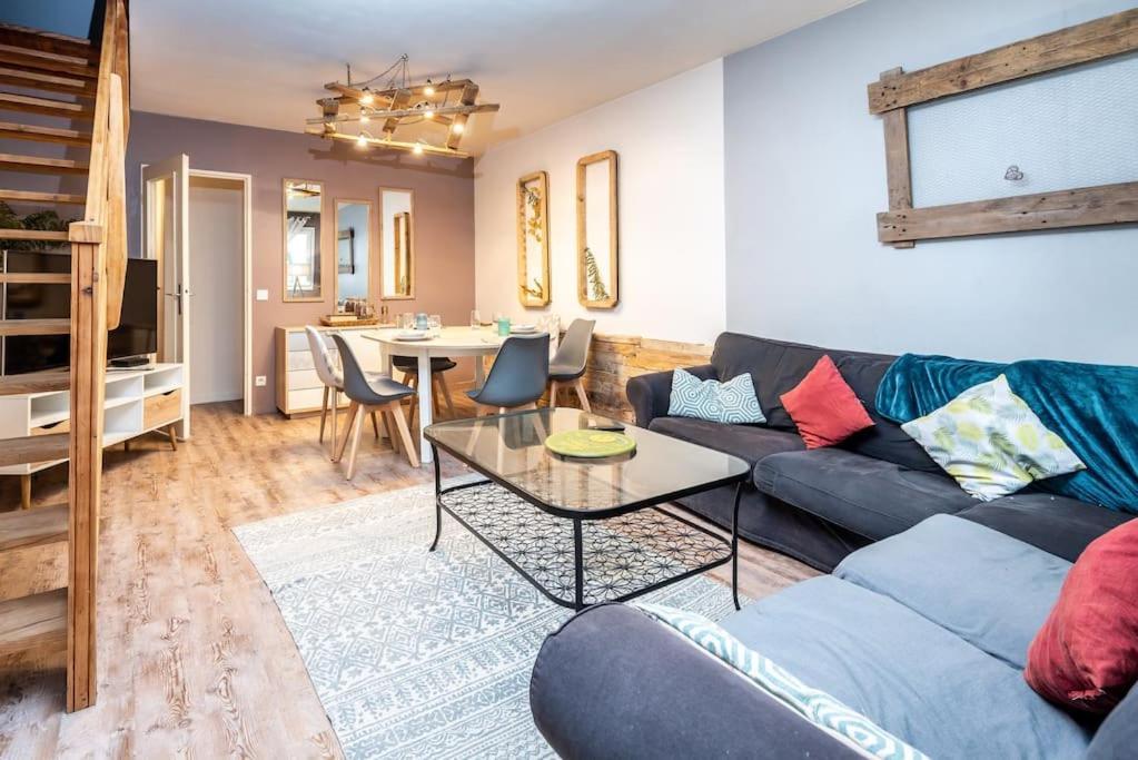 Duplex Cosy Et Contemporain Avec Parking Prive Amiens Exterior foto