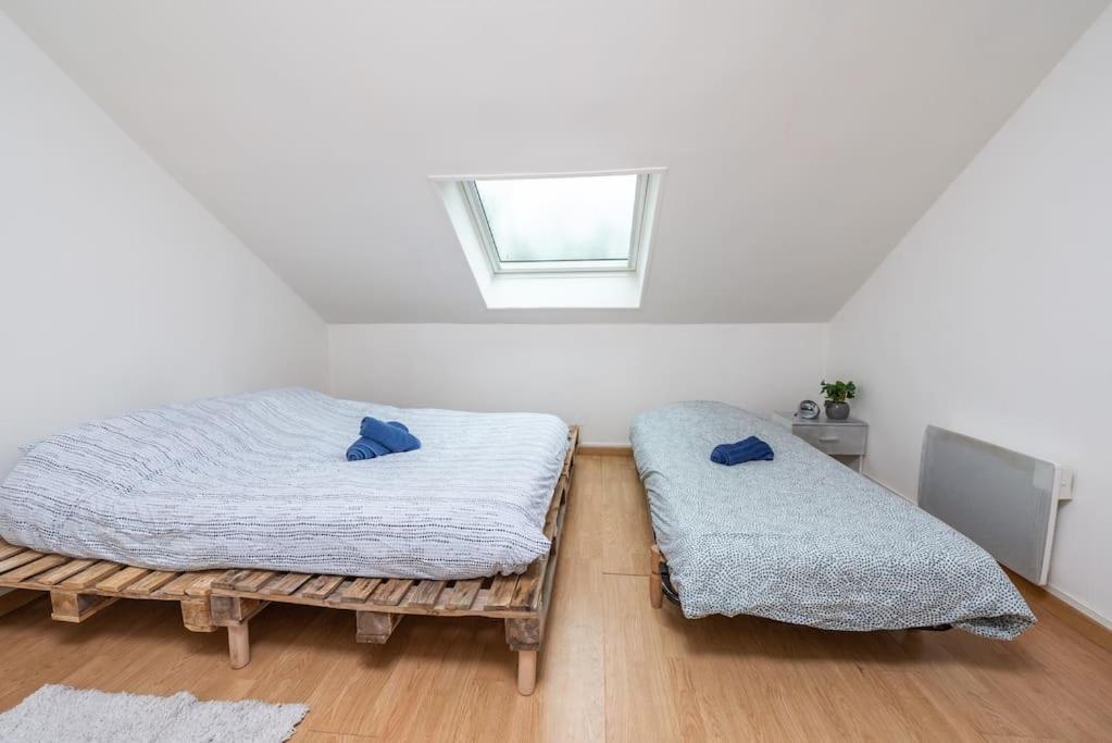 Duplex Cosy Et Contemporain Avec Parking Prive Amiens Exterior foto